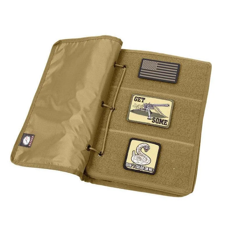 Hook  a  Loop Patch Book COYOTE