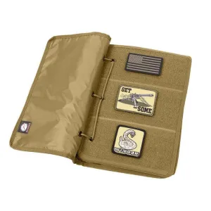 Hook  a  Loop Patch Book COYOTE