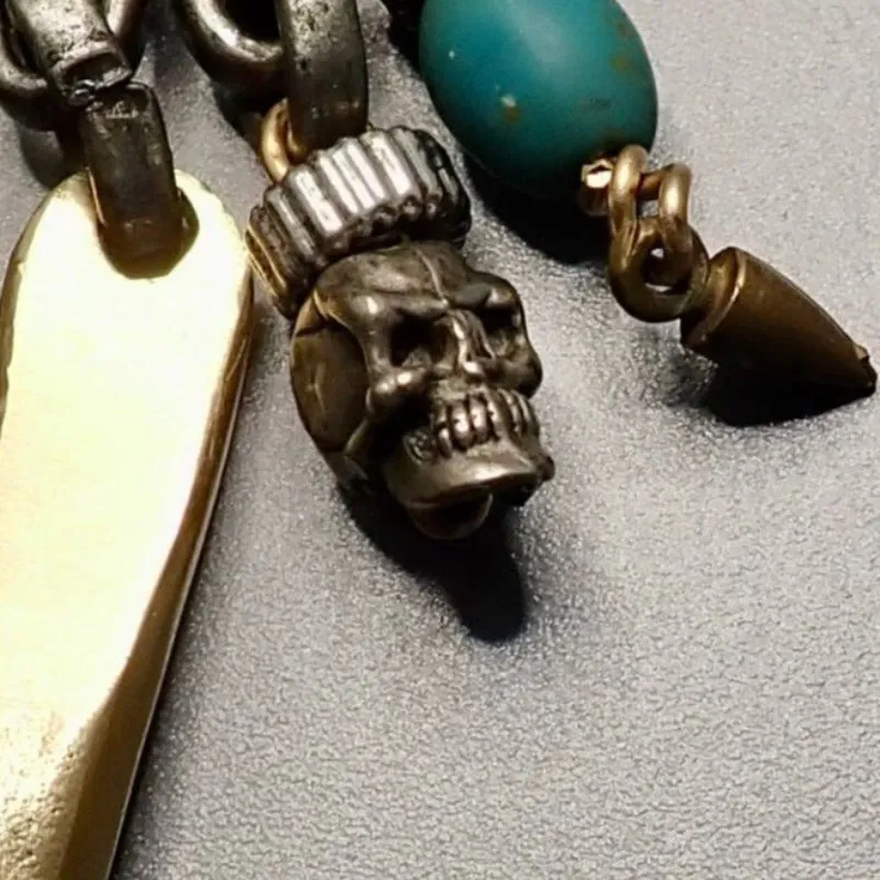 Horn Turquoise Necklace