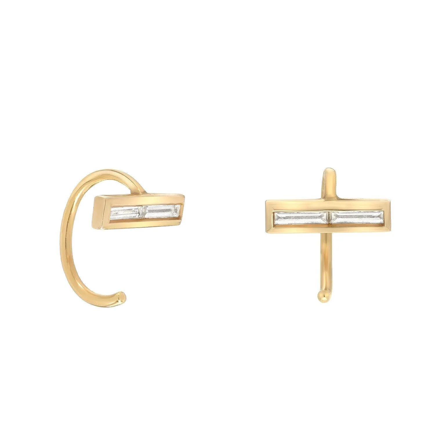 HUGGIE REMIX BAGUETTE DIAMOND BAR