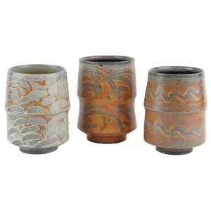 Ian Bassett Soda Fired Stoneware Yunomi Cup