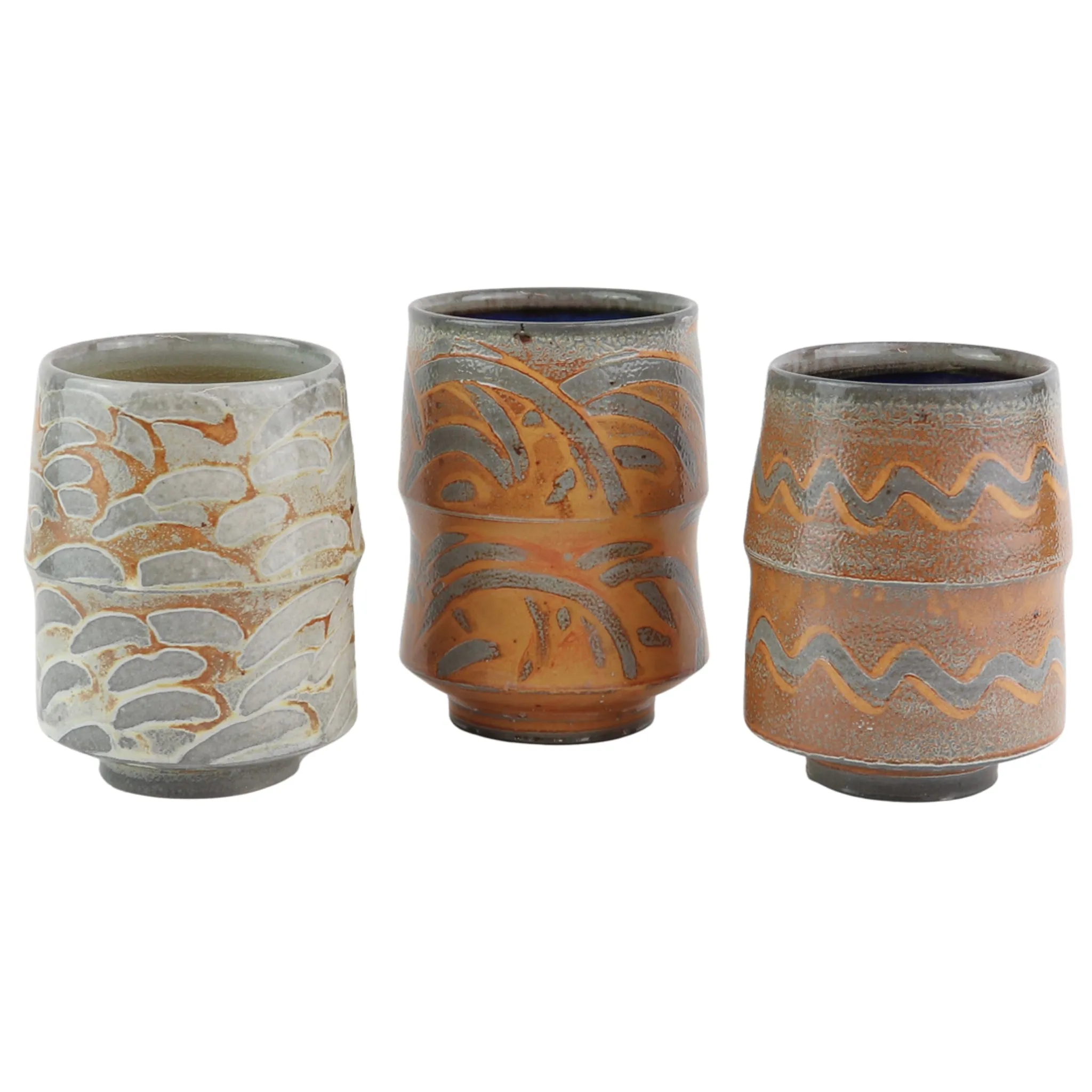 Ian Bassett Soda Fired Stoneware Yunomi Cup