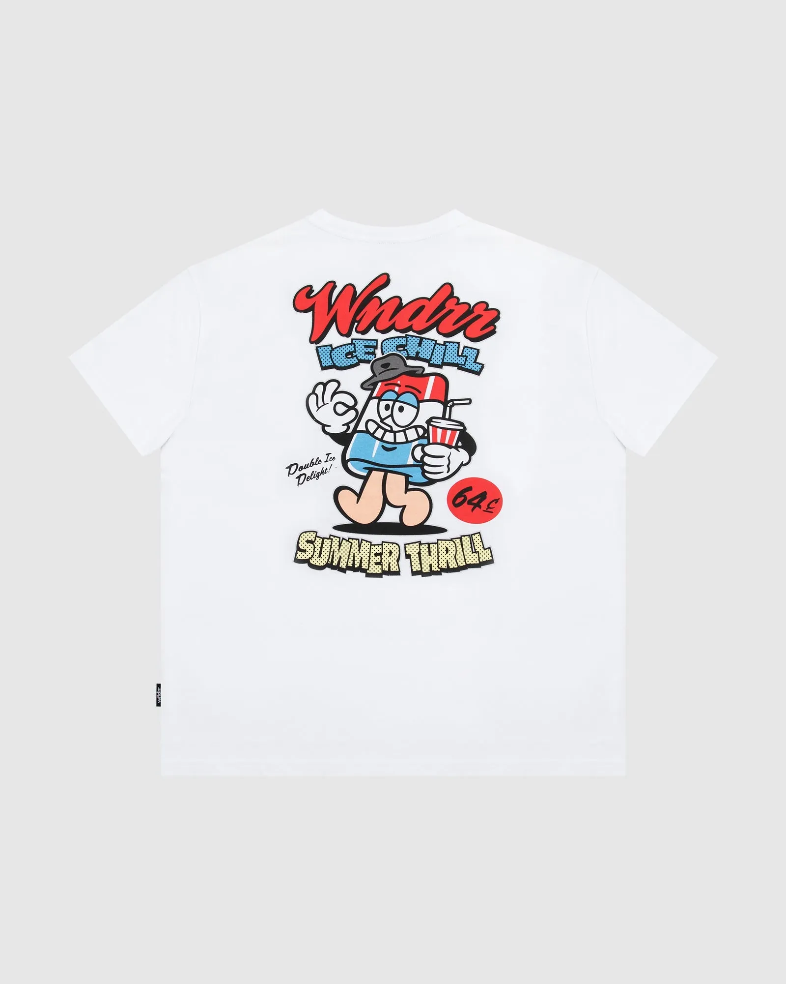 ICE POP BOX FIT TEE - WHITE