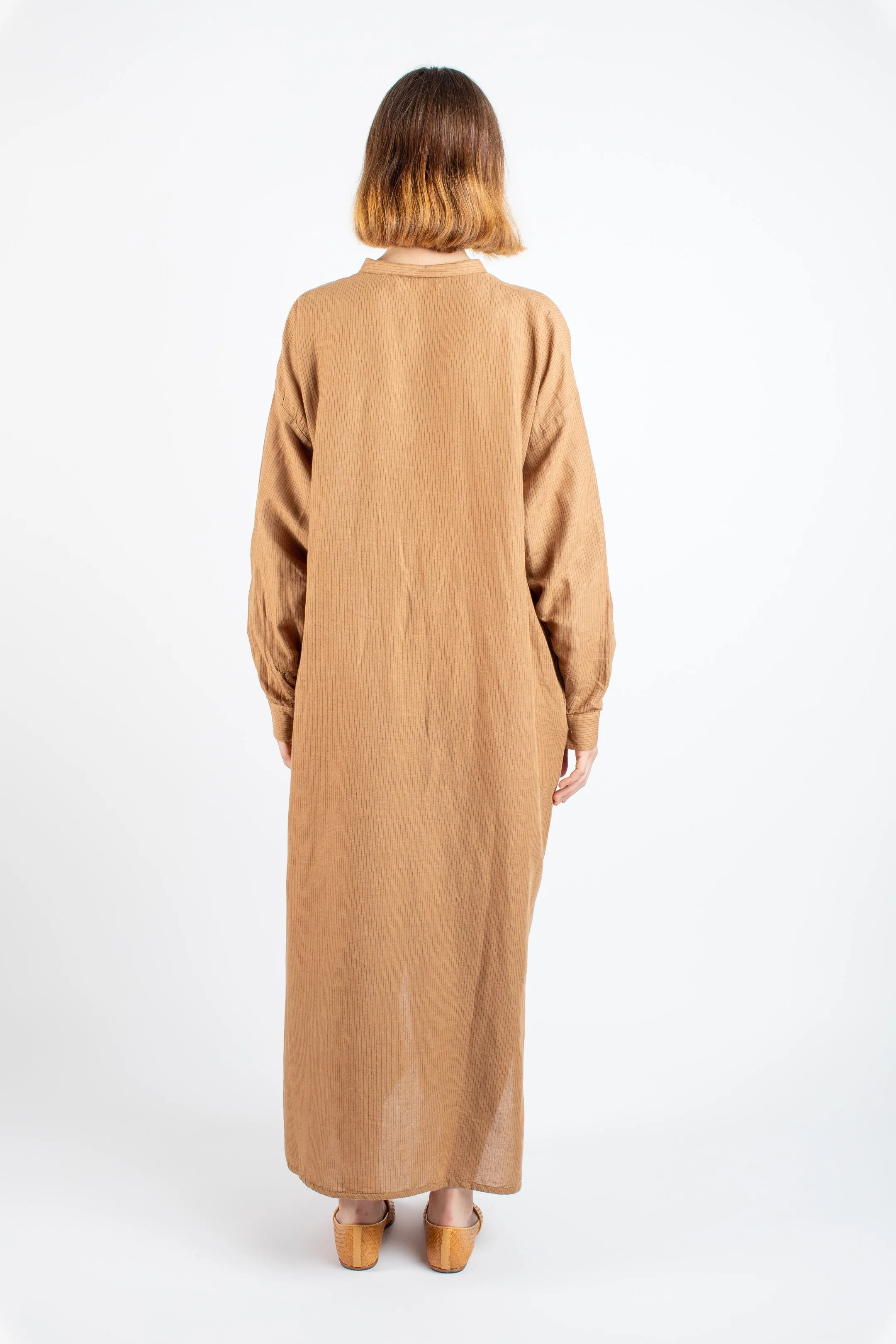 Ida shirtdress in Clay print