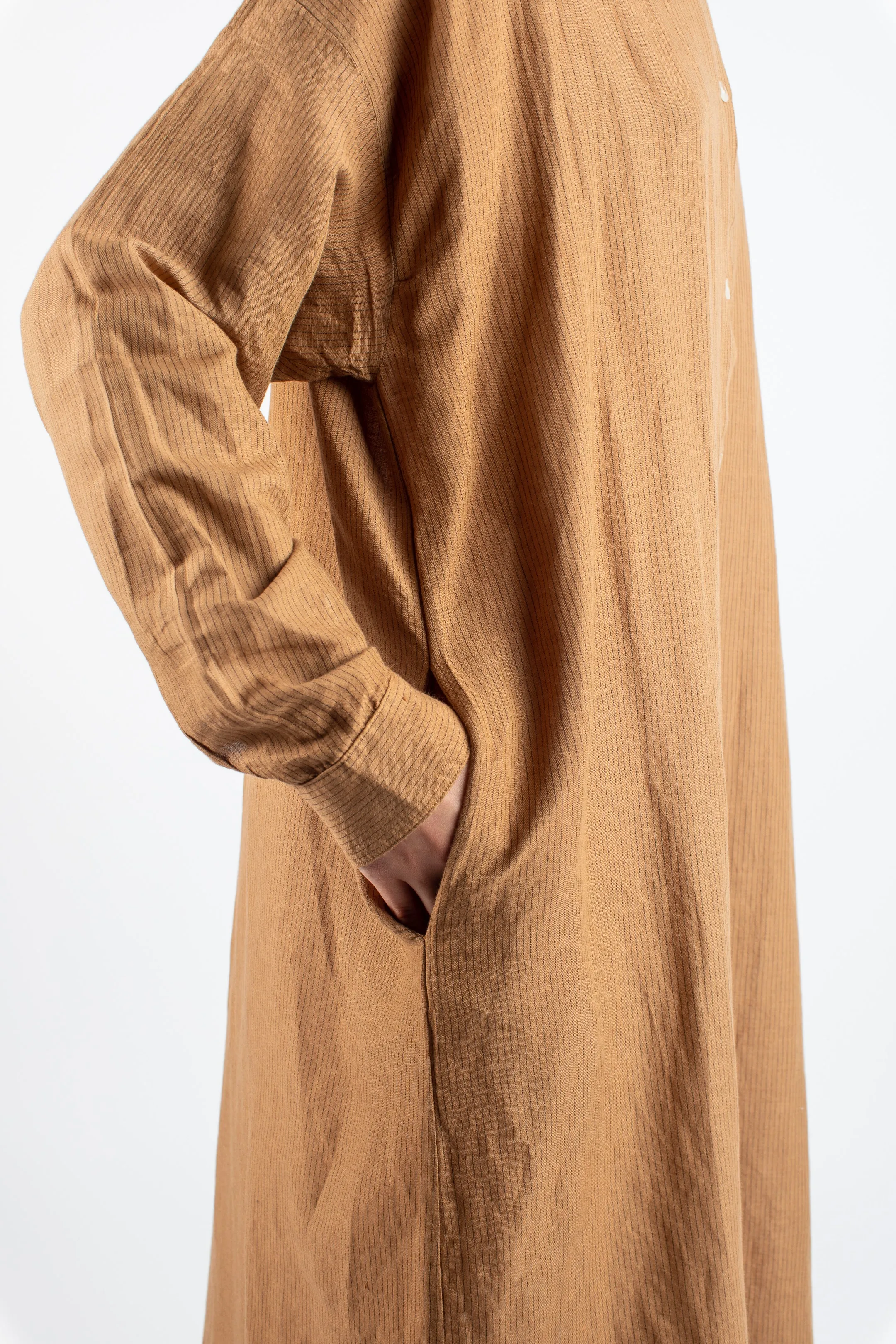 Ida shirtdress in Clay print