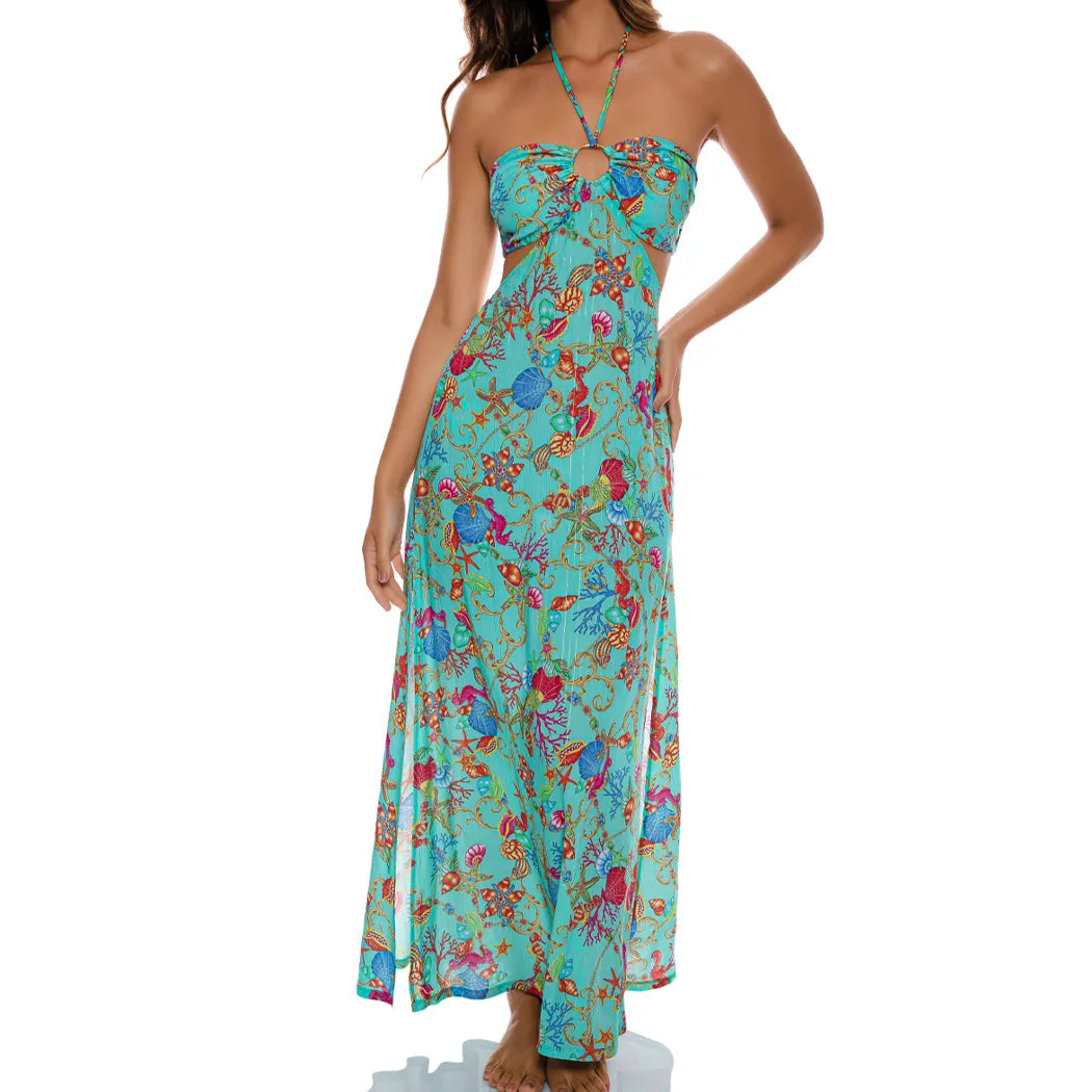 IL MARE - Bandeau Ring Cut Out Dress