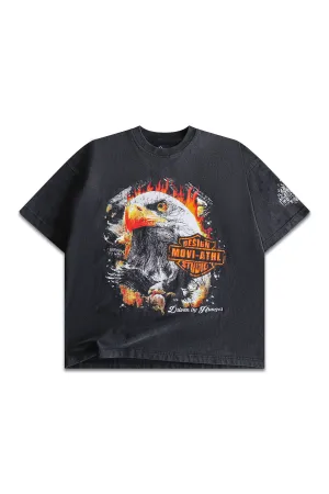 INSTINCT T-SHIRT - VINTAGE BLACK