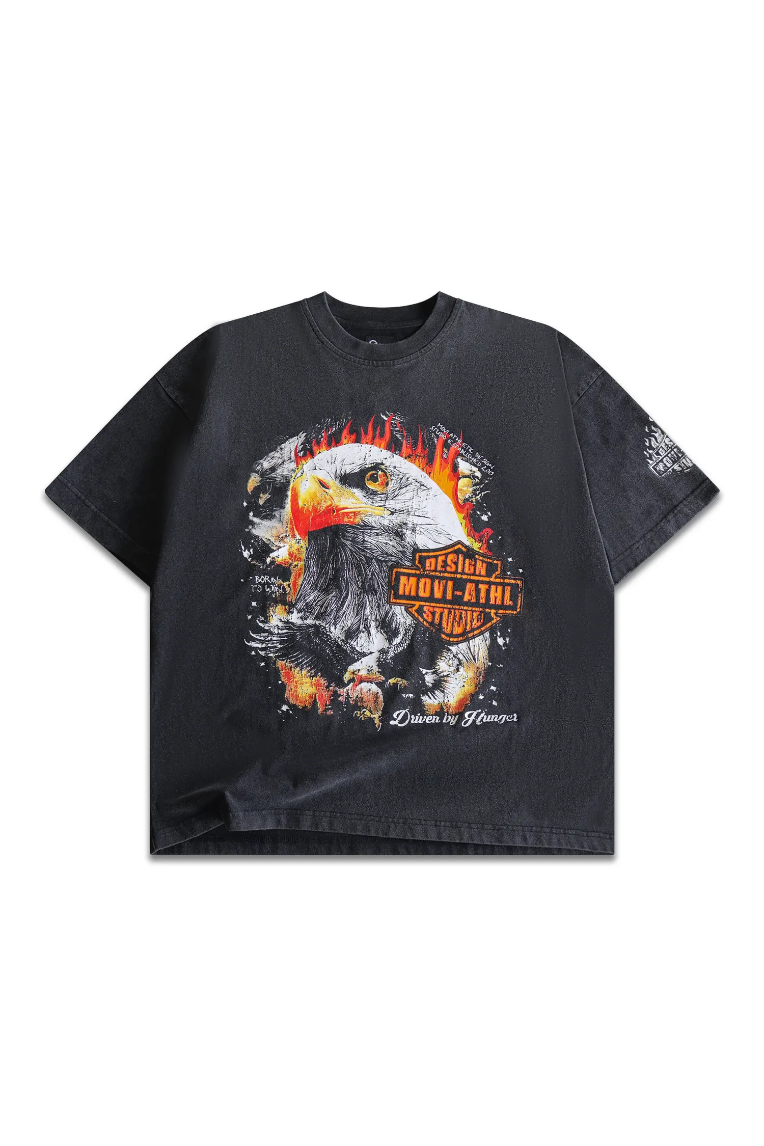 INSTINCT T-SHIRT - VINTAGE BLACK