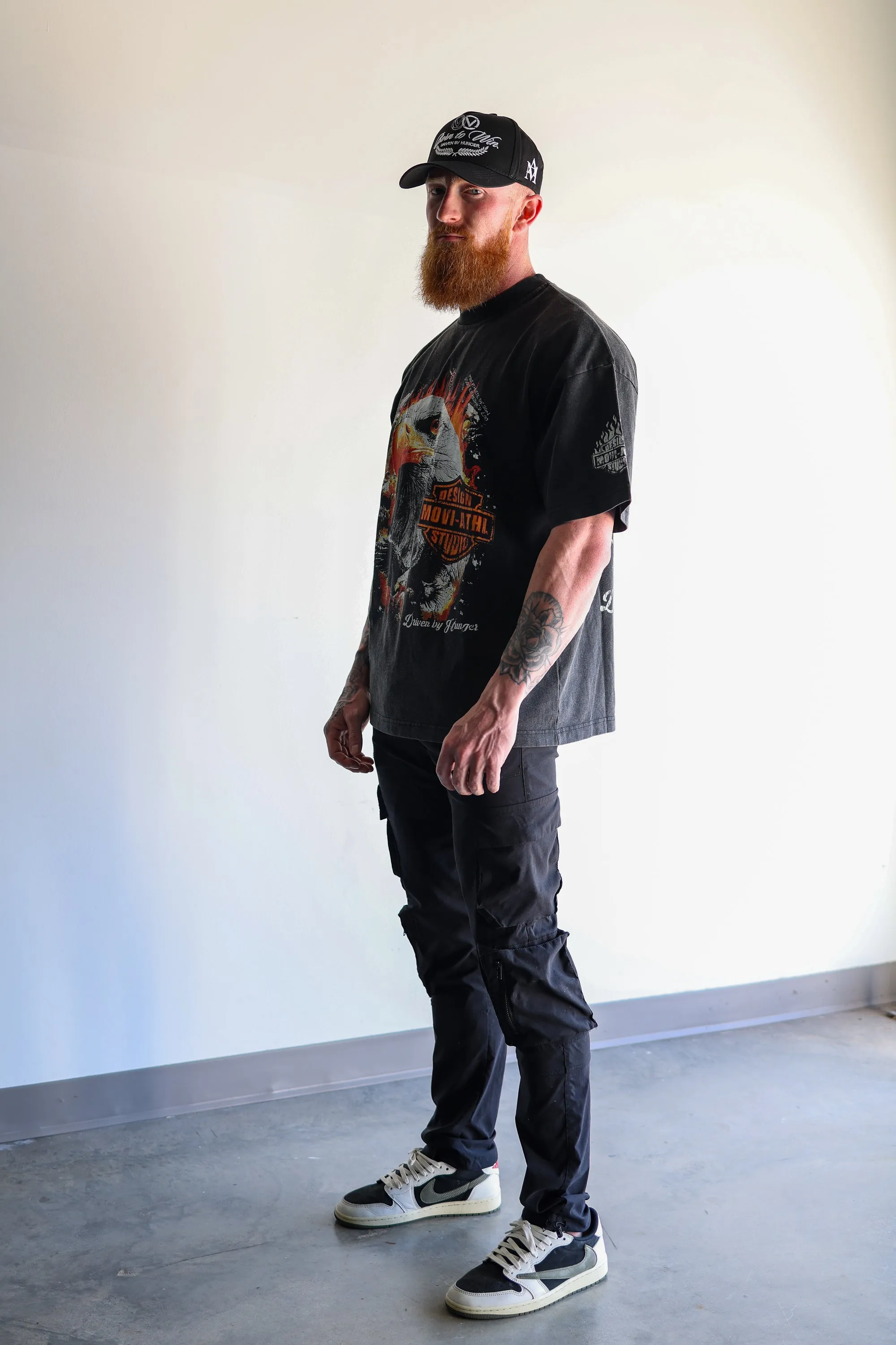 INSTINCT T-SHIRT - VINTAGE BLACK
