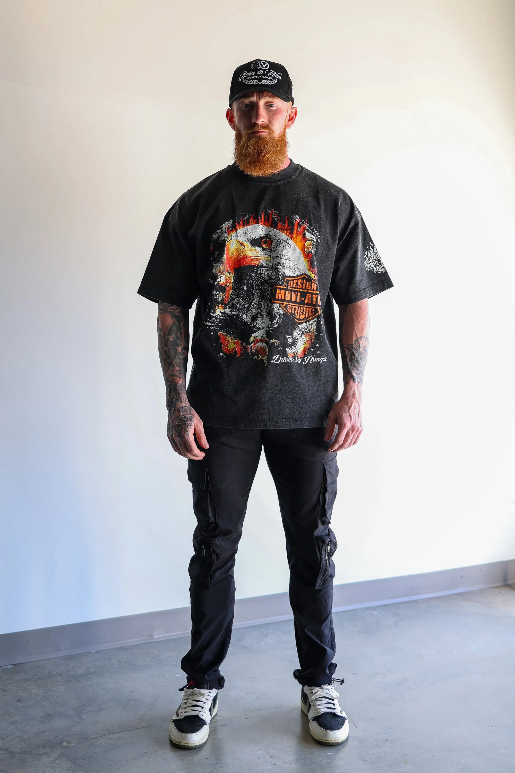 INSTINCT T-SHIRT - VINTAGE BLACK