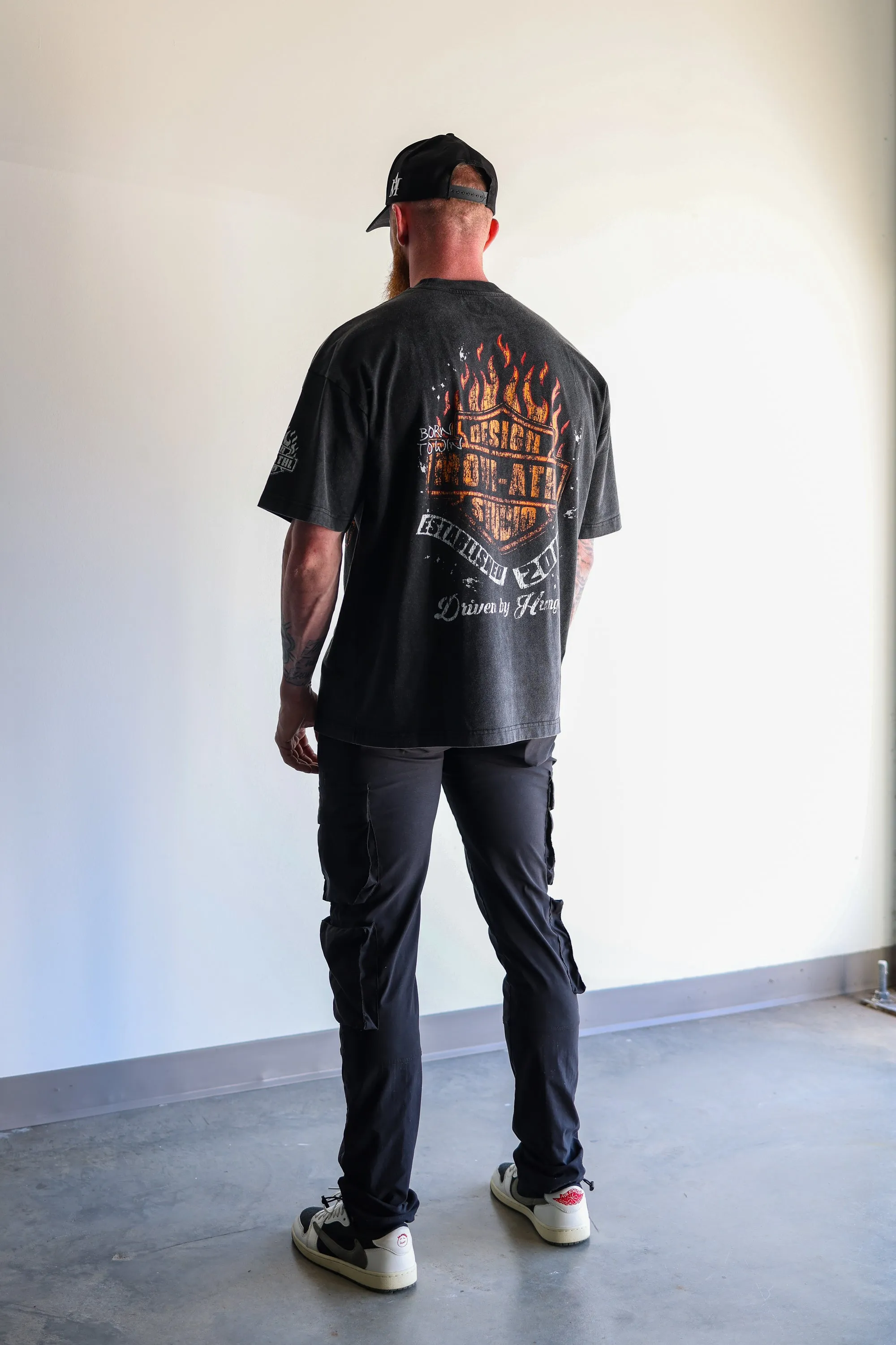 INSTINCT T-SHIRT - VINTAGE BLACK