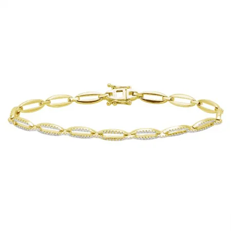 Interlink Diamond Bracelet