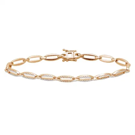 Interlink Diamond Bracelet