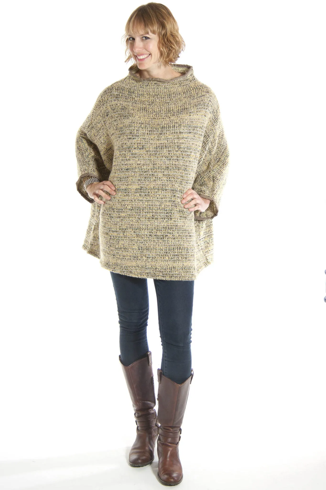 Italian Soft Wool Boxy Sweater