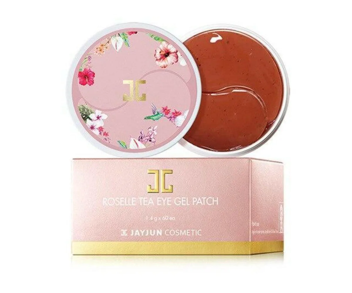 JAYJUN Green Tea / Roselle Hydrogel Eye Gel Patch 60pcs