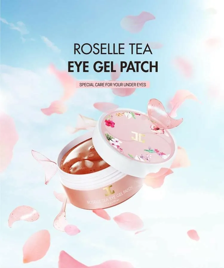 JAYJUN Green Tea / Roselle Hydrogel Eye Gel Patch 60pcs