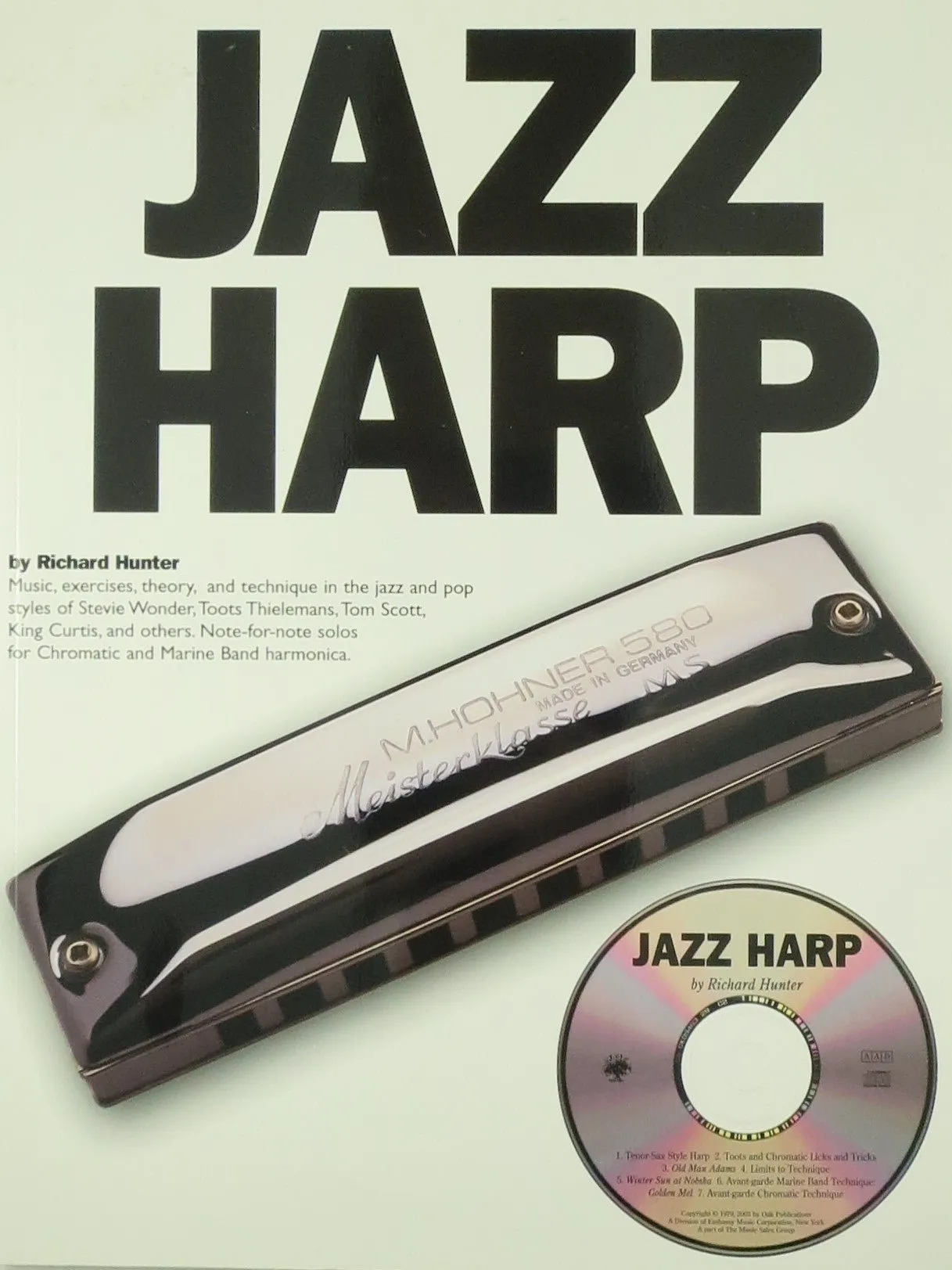 Jazz Harp by Richard Hunter (Book & CD)
