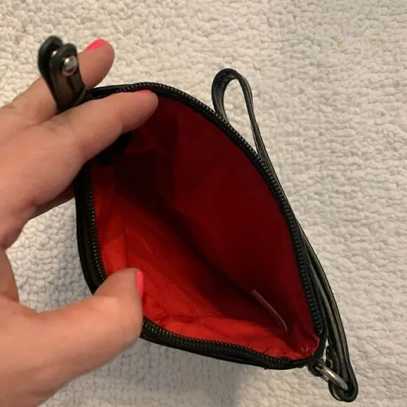 Jetset Leopard Cocktail Dress Medium (M) paired with Nine West Wristlet