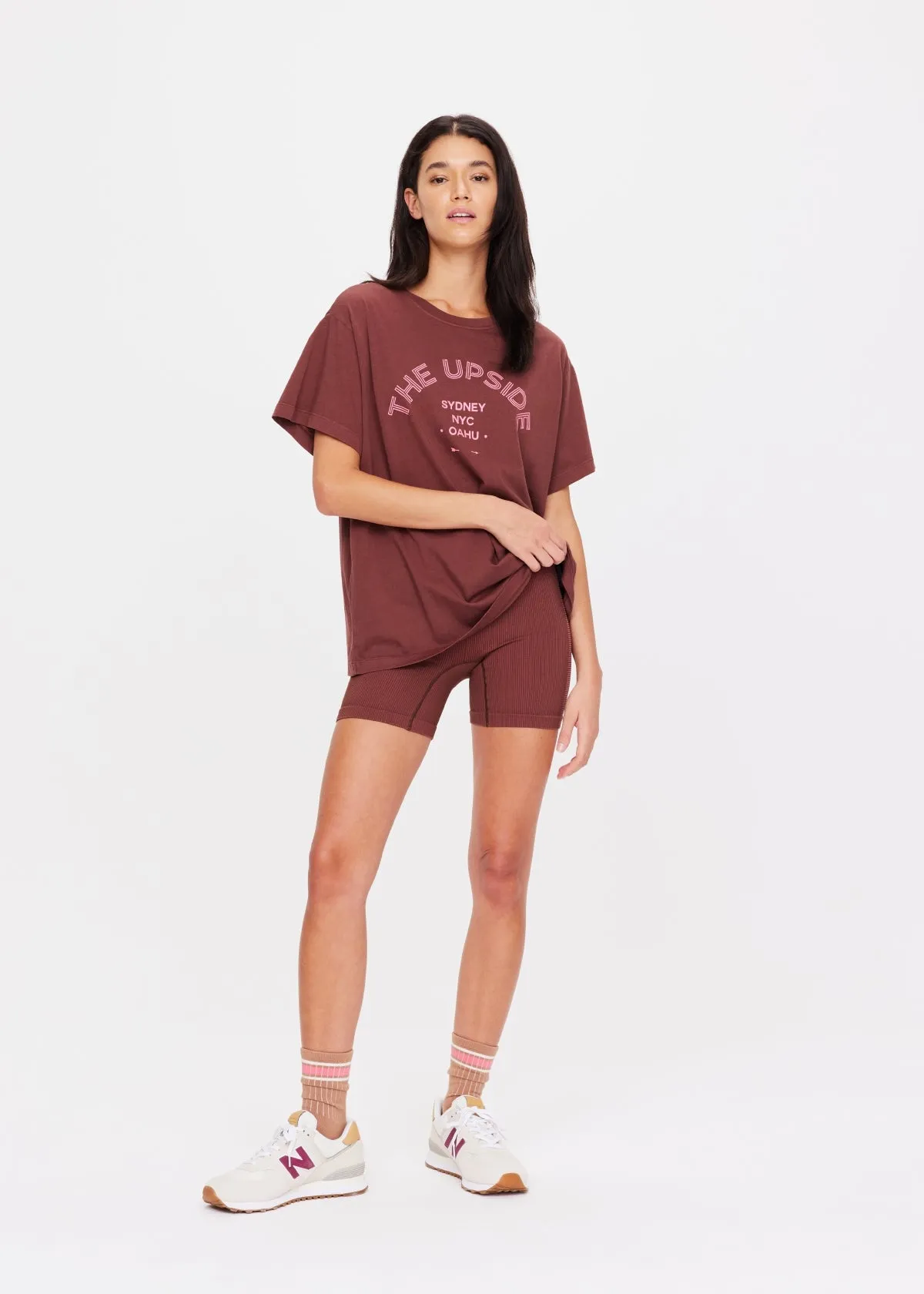 Jetset Sammi Tee | Brown