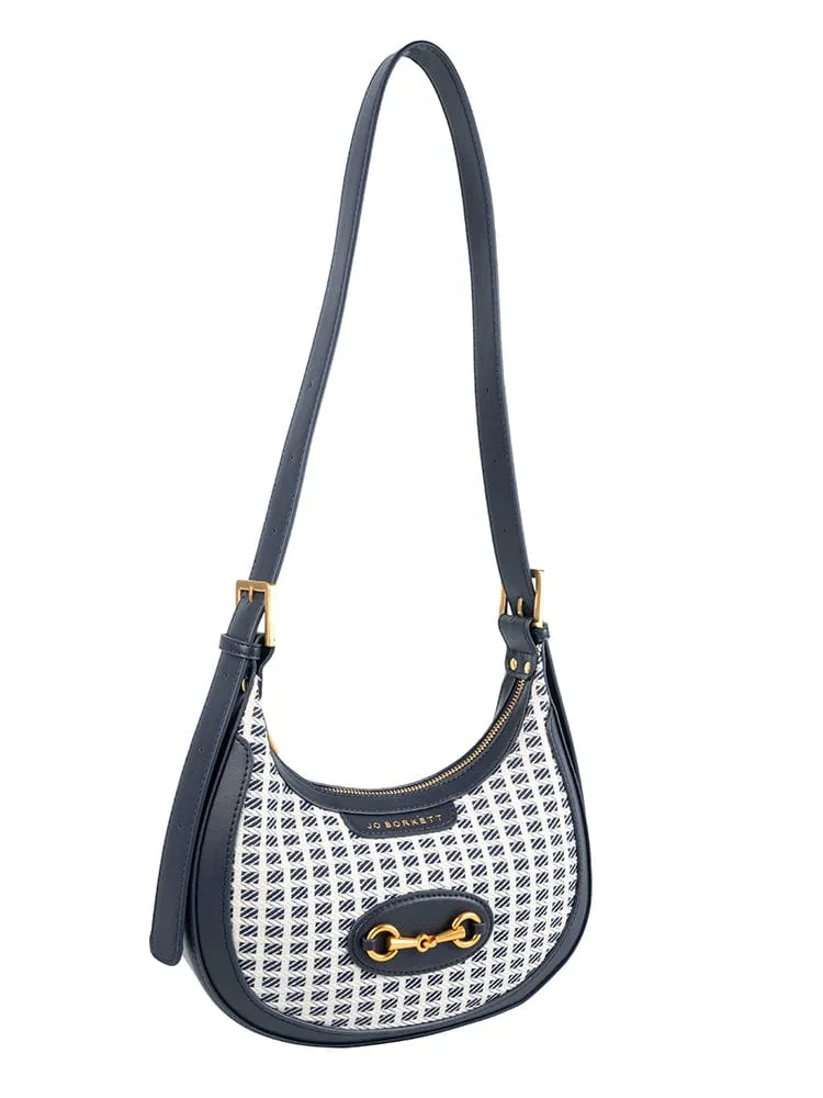 Jo Borkett Jacquard Shoulder Bag JBH103306