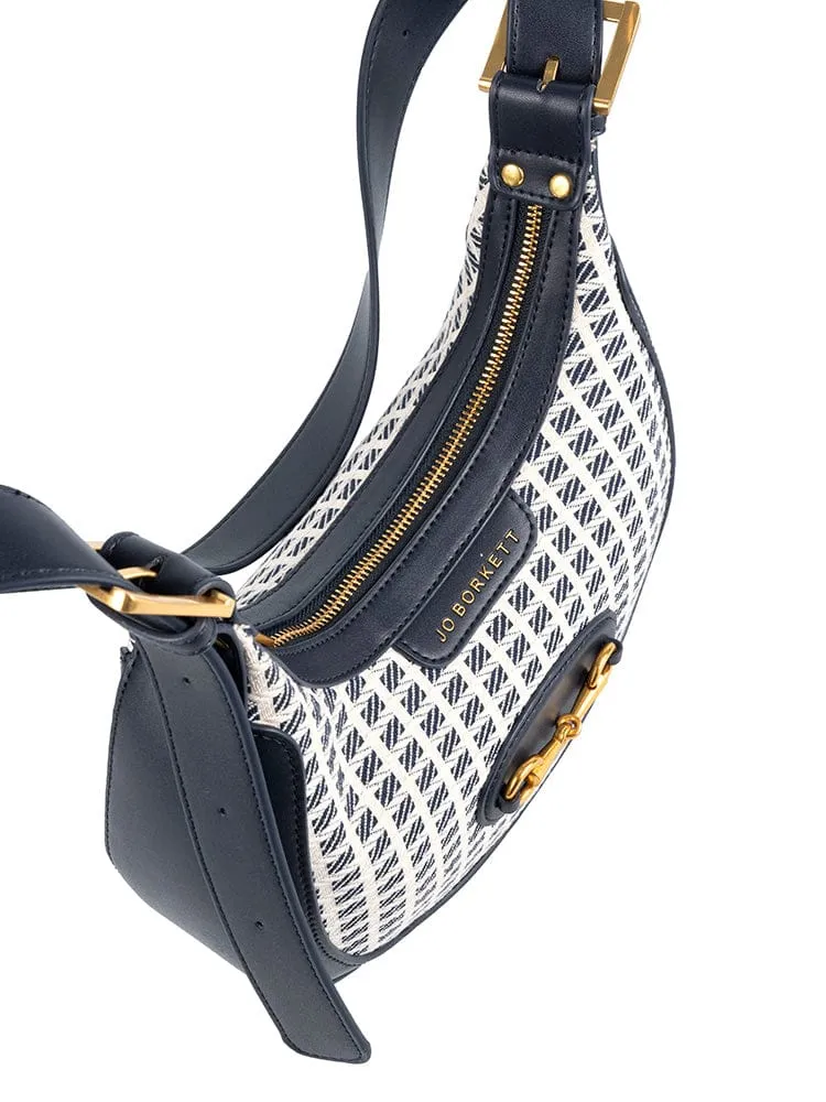 Jo Borkett Jacquard Shoulder Bag JBH103306