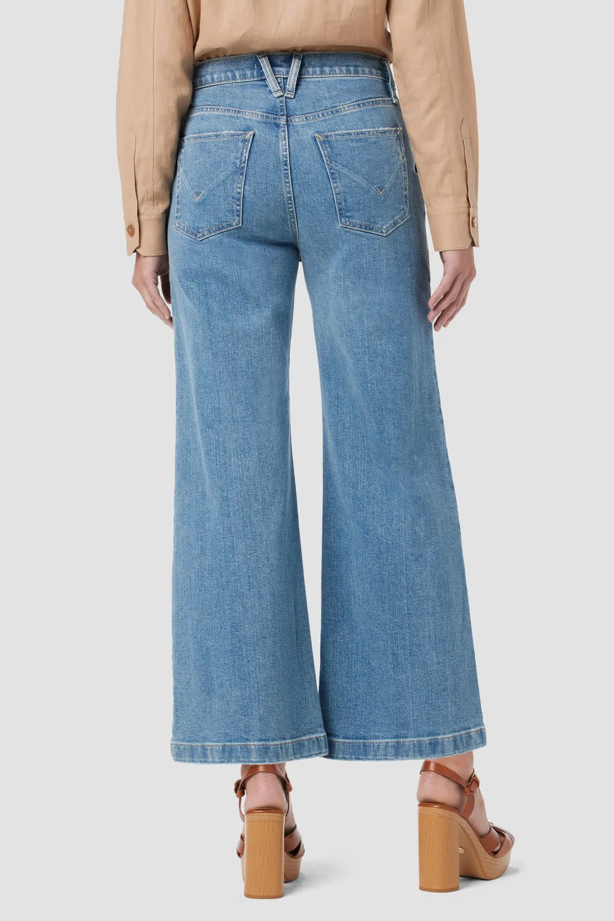 Jodie Loose Fit Wide Leg Crop Jean