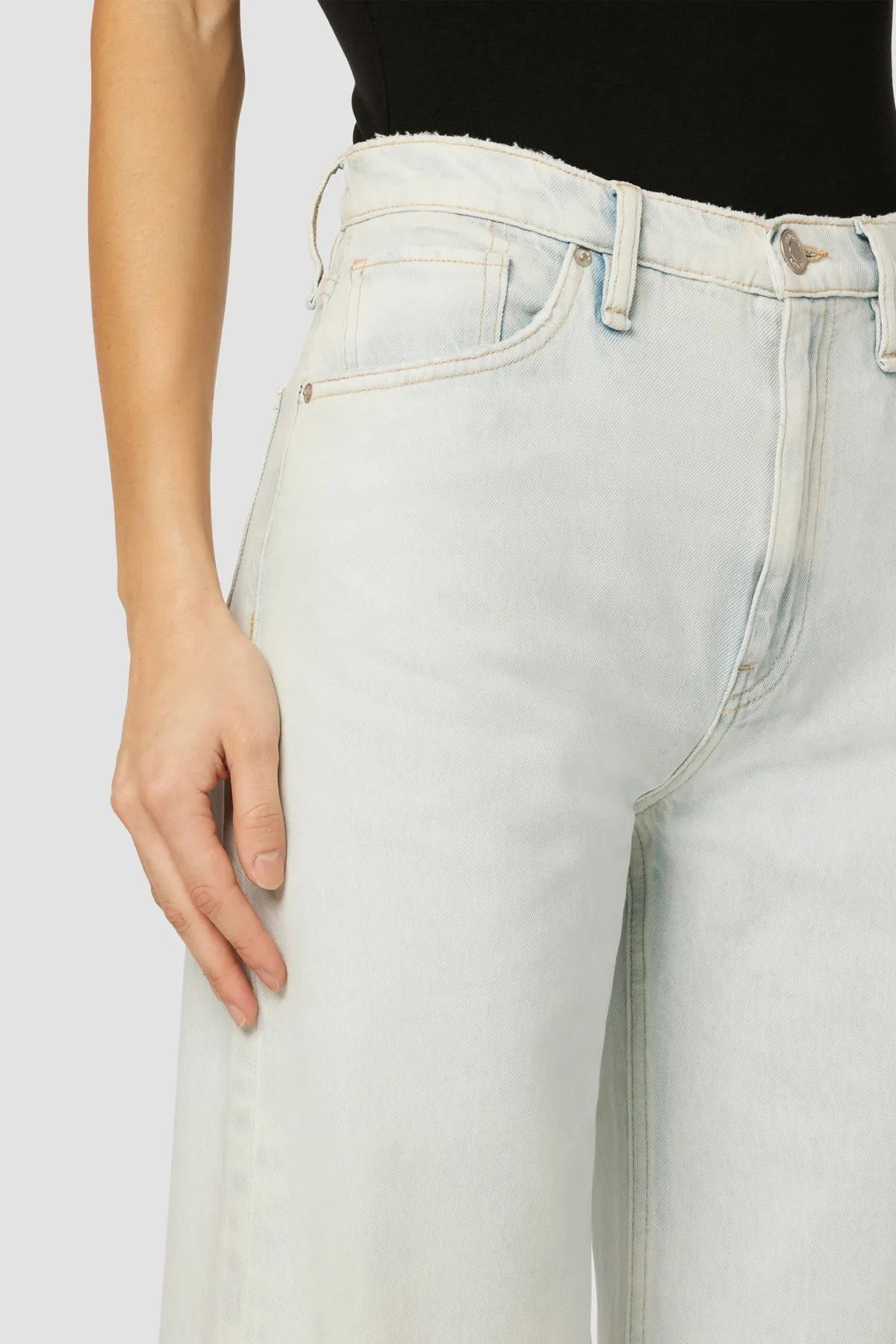 Jodie Loose Fit Wide Leg Crop Jean
