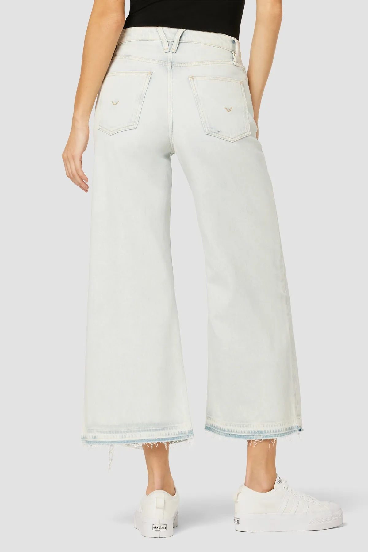 Jodie Loose Fit Wide Leg Crop Jean