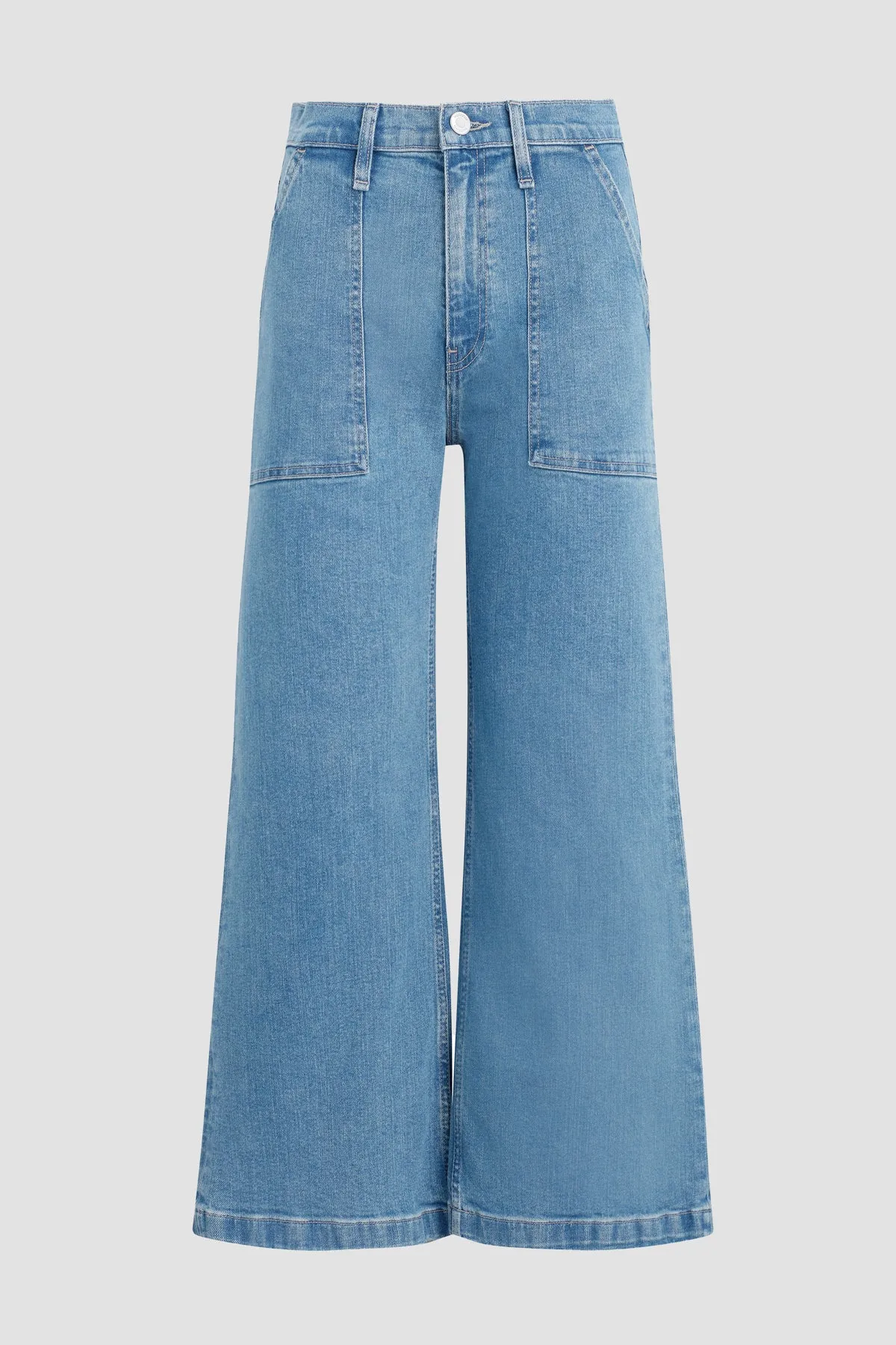 Jodie Loose Fit Wide Leg Crop Jean