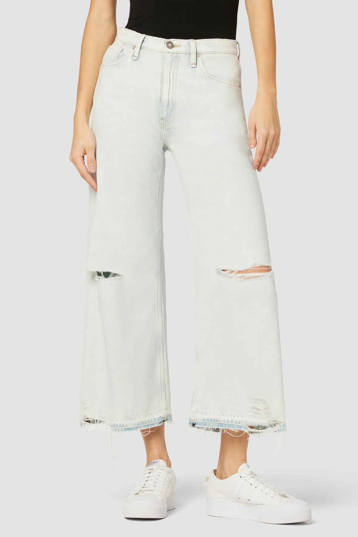 Jodie Loose Fit Wide Leg Crop Jean