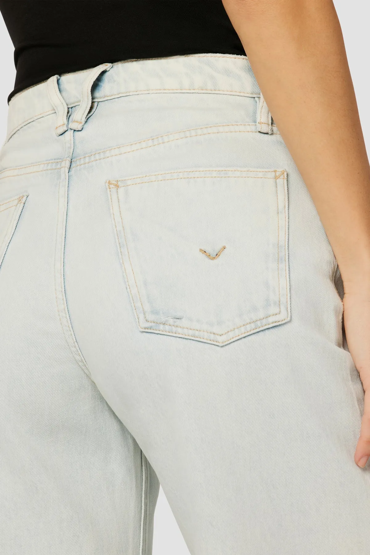 Jodie Loose Fit Wide Leg Crop Jean