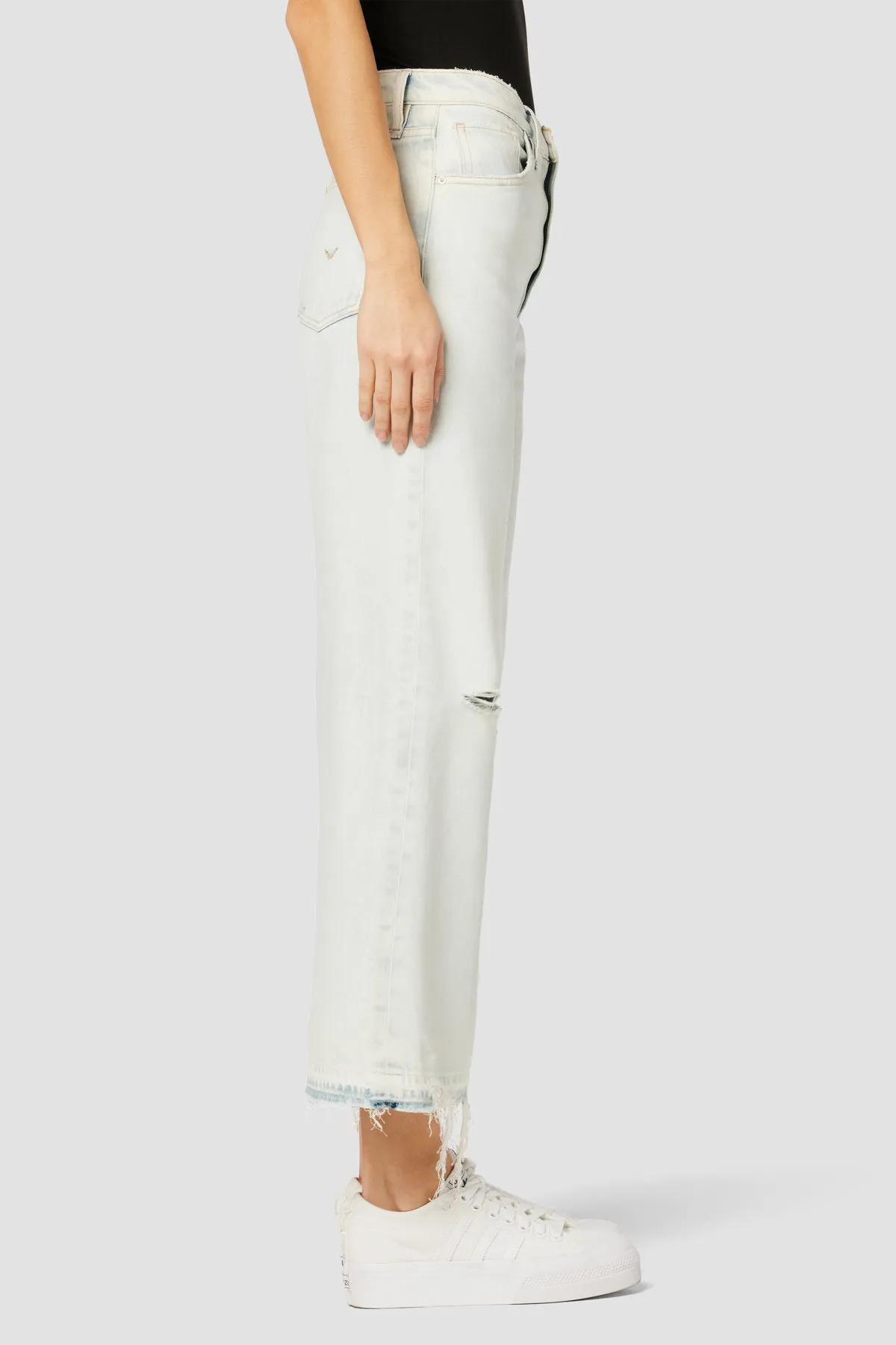 Jodie Loose Fit Wide Leg Crop Jean
