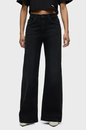 Jodie Loose Fit Wide Leg w/ Flap Jean