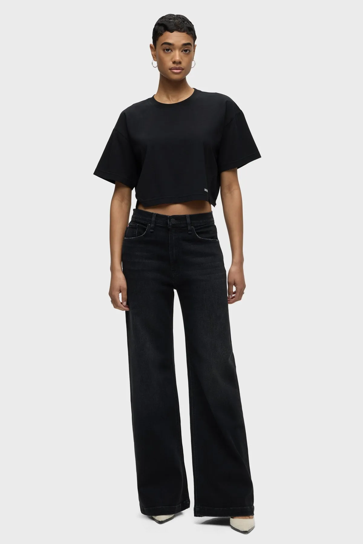 Jodie Loose Fit Wide Leg w/ Flap Jean