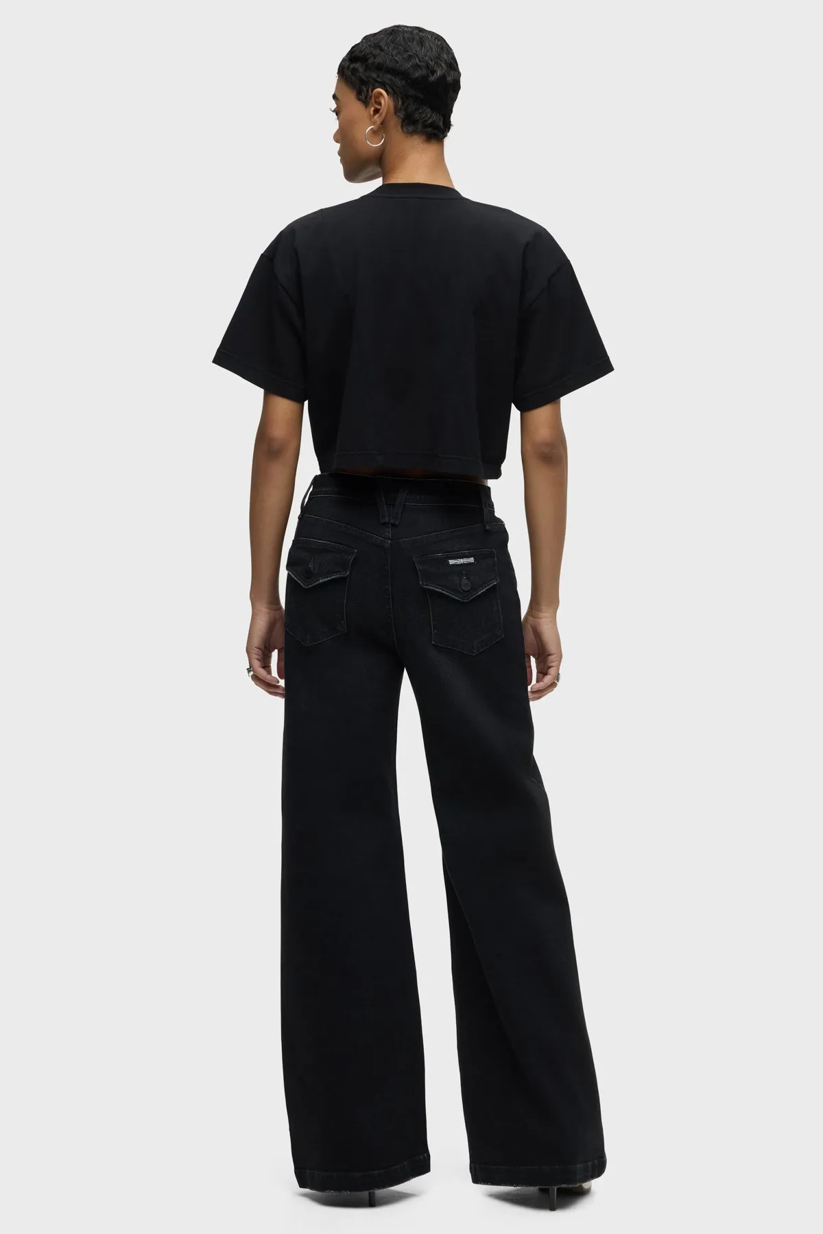 Jodie Loose Fit Wide Leg w/ Flap Jean