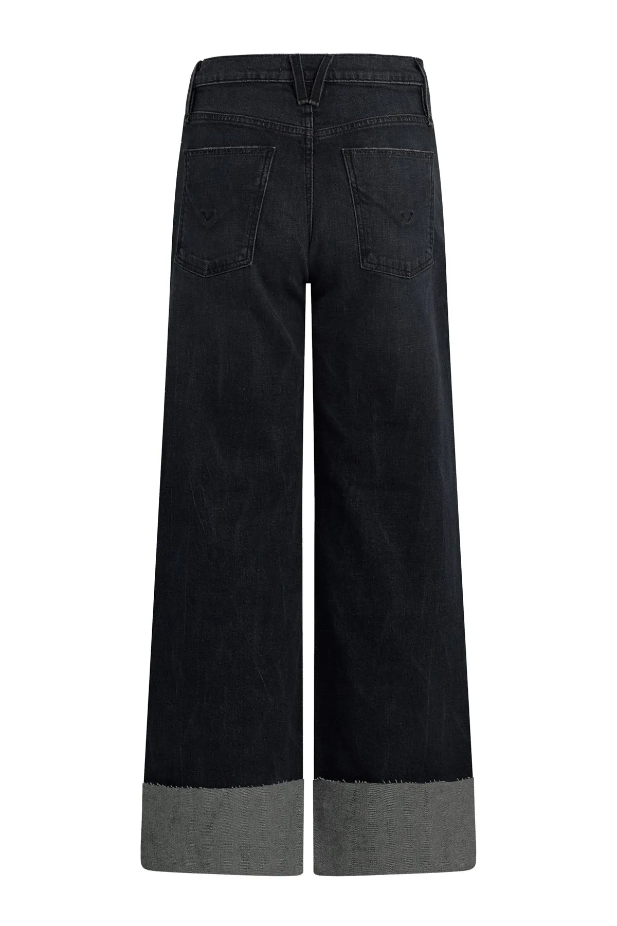 Jodie Wide Leg Petite Jean w/ Cuff
