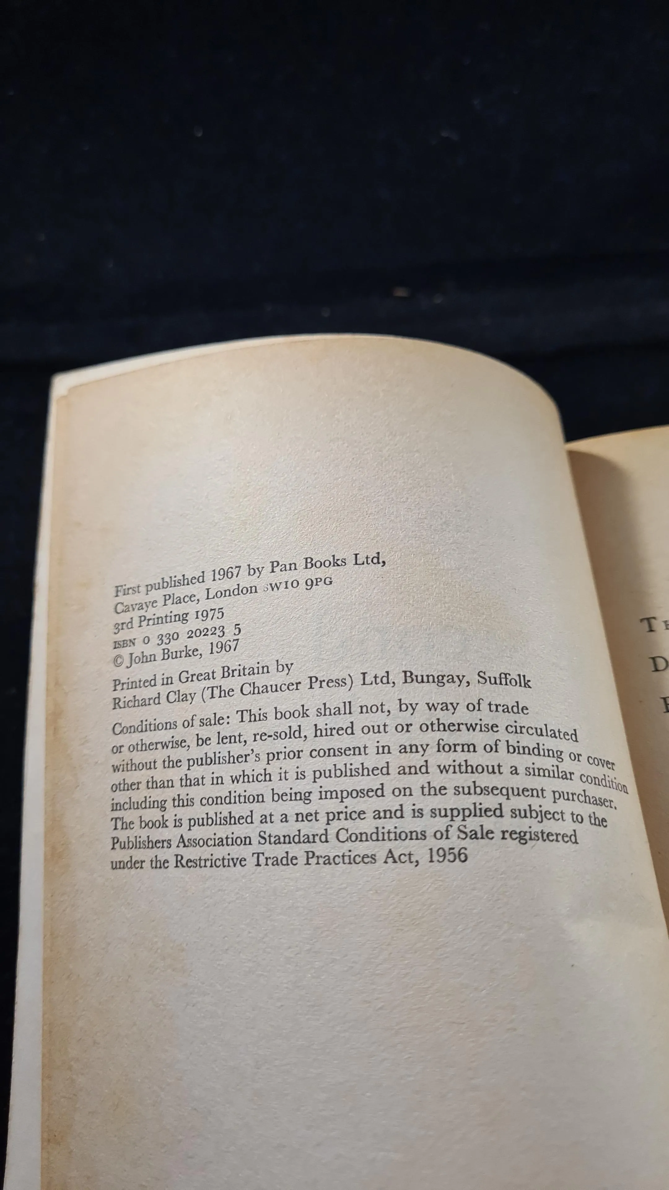 John Burke - The Hammer Horror Omnibus & 2nd Book, Pan Books, 1966 & 67, Paperbacks