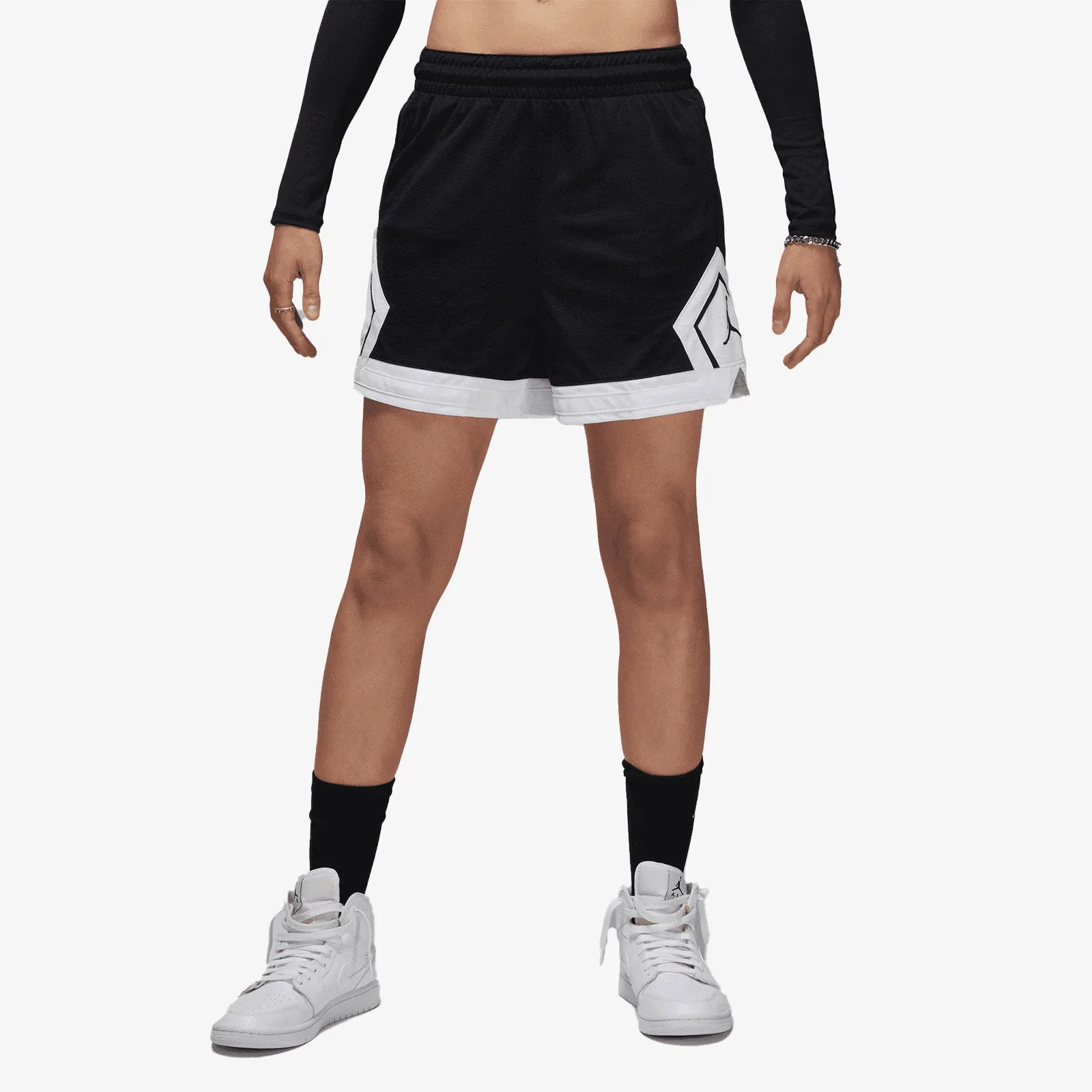 Jumpman Sports 4" Diamond Women's Shorts - Black