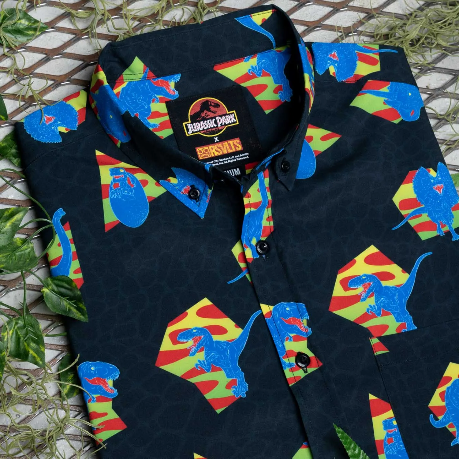 Jurassic Park "Retro 65 Million BC" – KUNUFLEX Short Sleeve Shirt