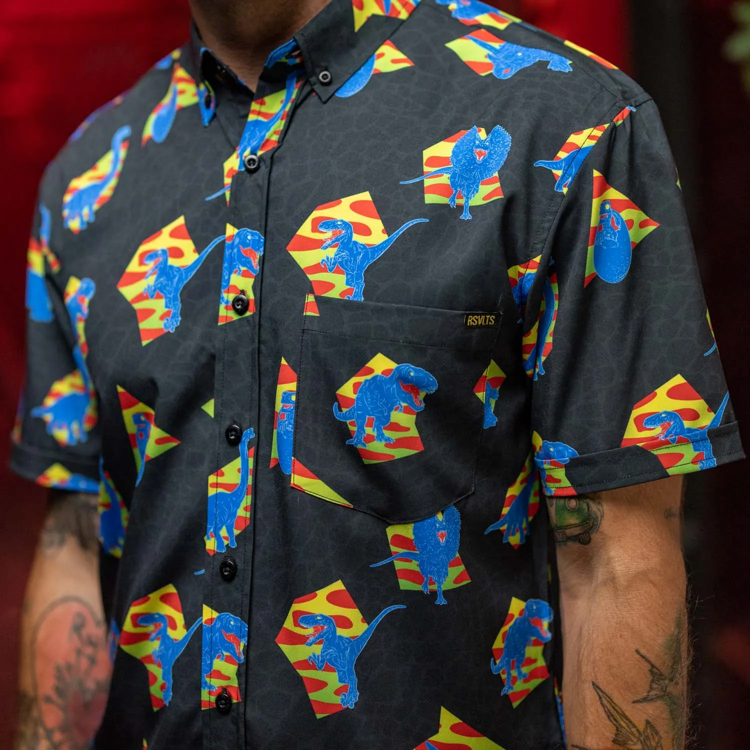 Jurassic Park "Retro 65 Million BC" – KUNUFLEX Short Sleeve Shirt