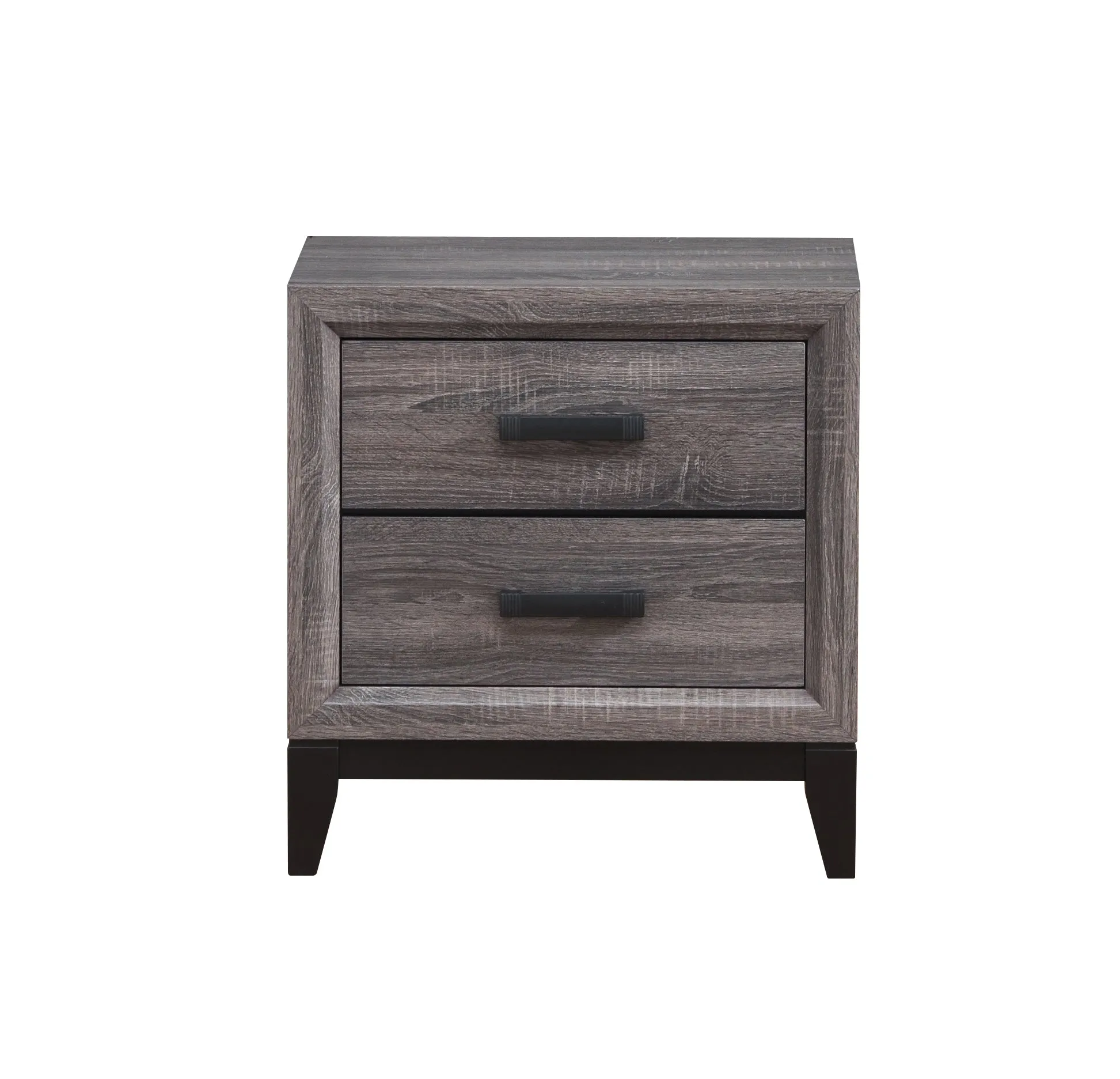 Kate Foil Grey Nightstand