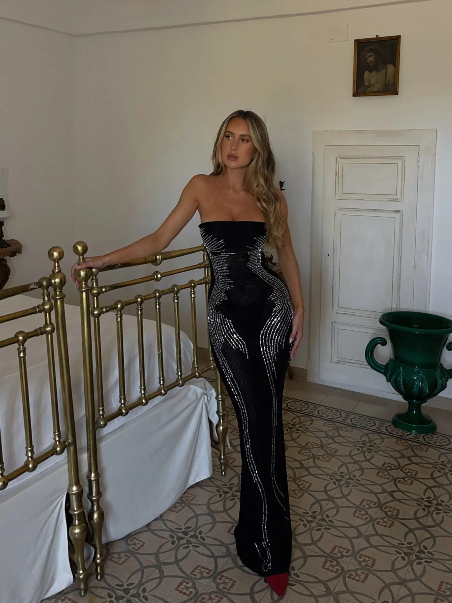 KATHIE MAXI DRESS BLACK