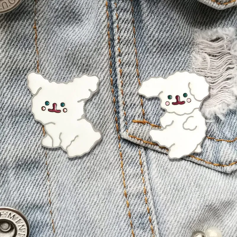 Kawaii Cute Dog Pin