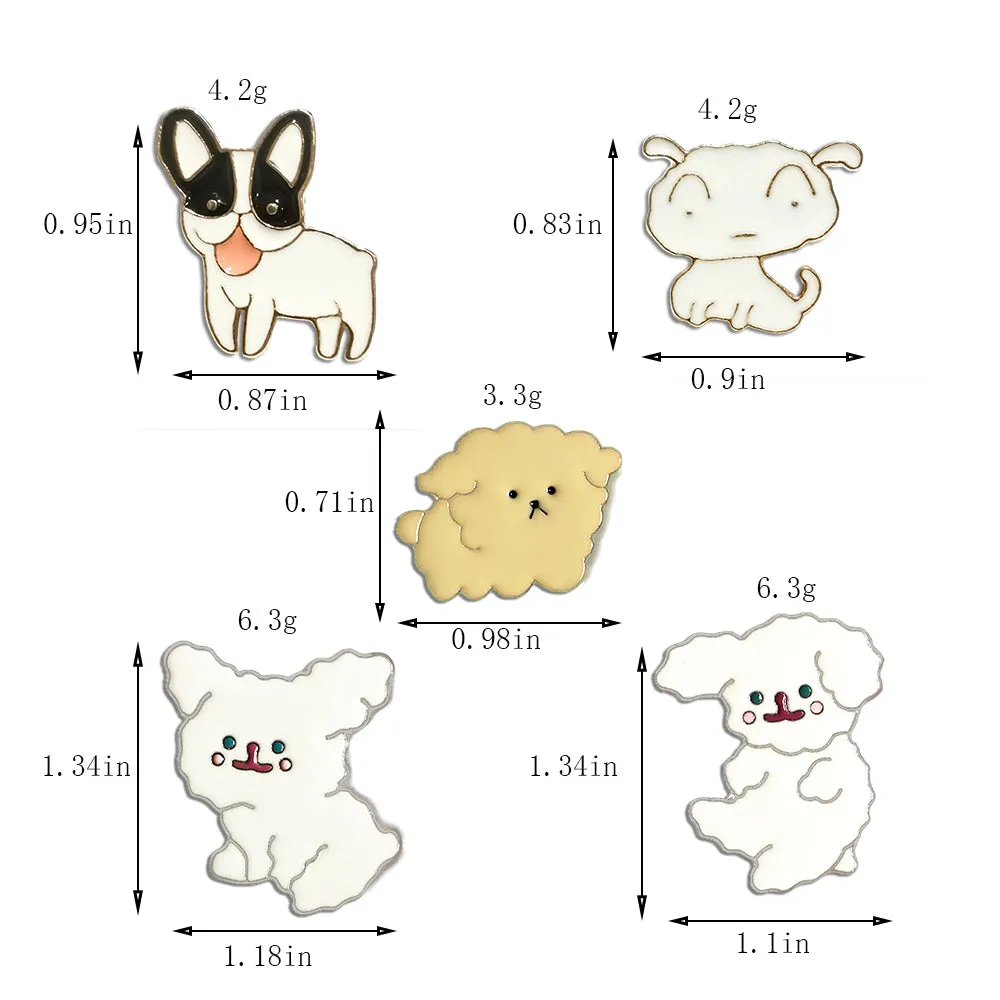 Kawaii Cute Dog Pin