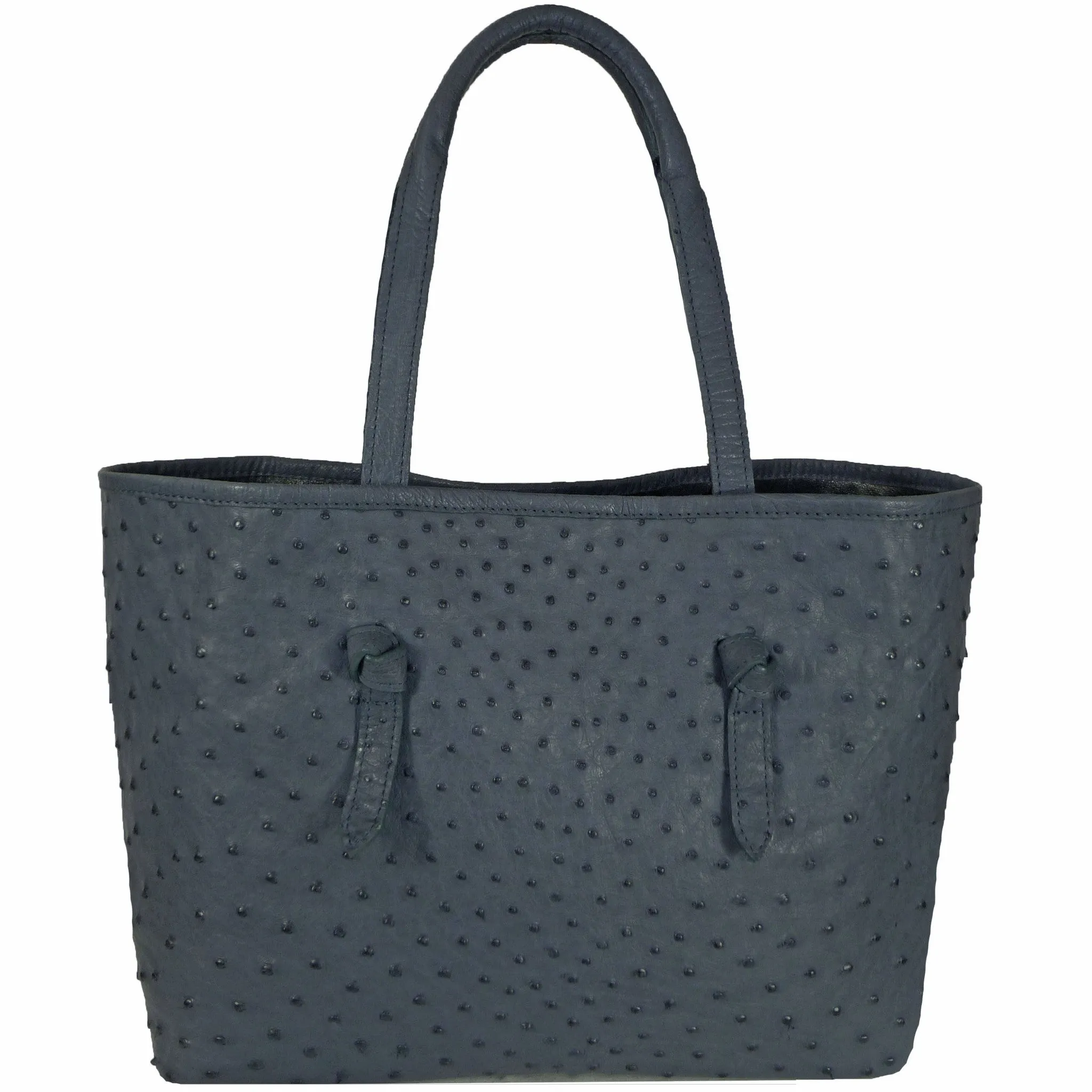 Knotted Tote in Ostrich