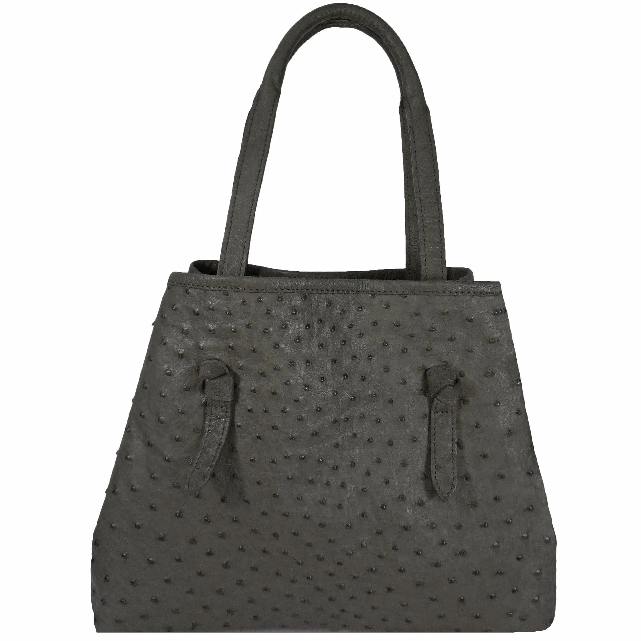 Knotted Tote in Ostrich