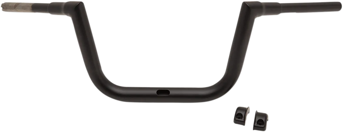 LA Choppers LA-7313-61M 1-1/2in. Grande Twin Peaks Handlebars - 10in. Rise - Flat Black