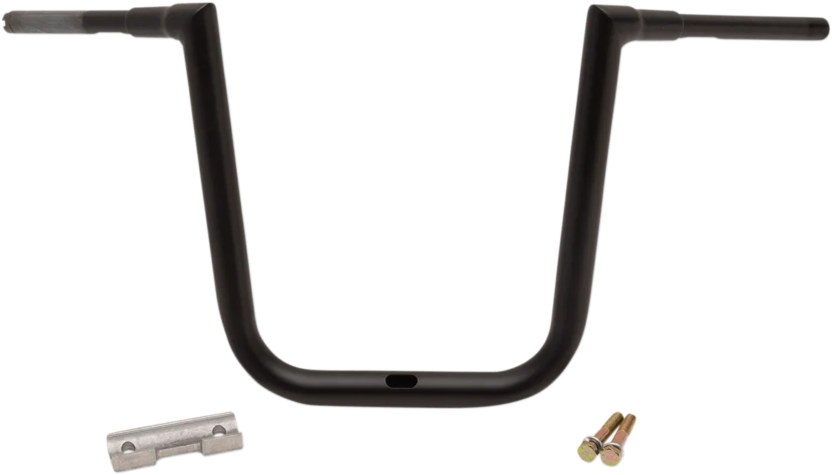 LA Choppers LA-7313-66M 1-1/2in. Grande Twin Peaks Handlebars - 16in. Rise - Flat Black