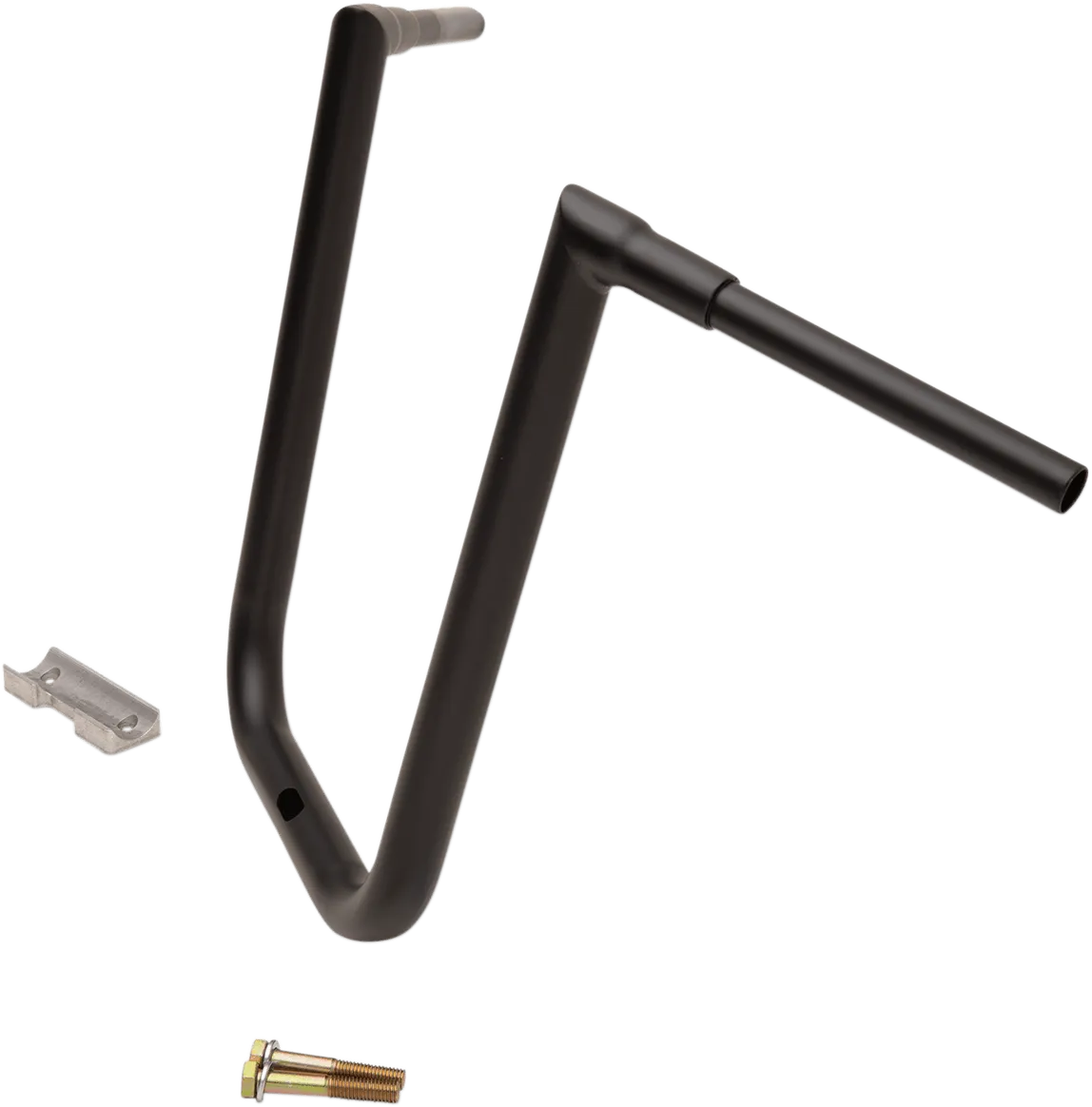 LA Choppers LA-7313-69M 1-1/2in. Grande Twin Peaks Handlebars - 19in. Rise - Flat Black