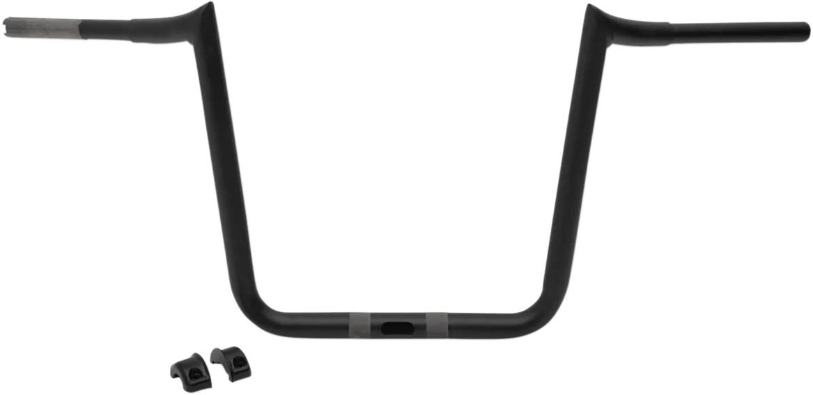 LA Choppers LA-7353-16M 1-1/4in. Hefty Prime Ape Handlebars - 16in. Rise - Flat Black